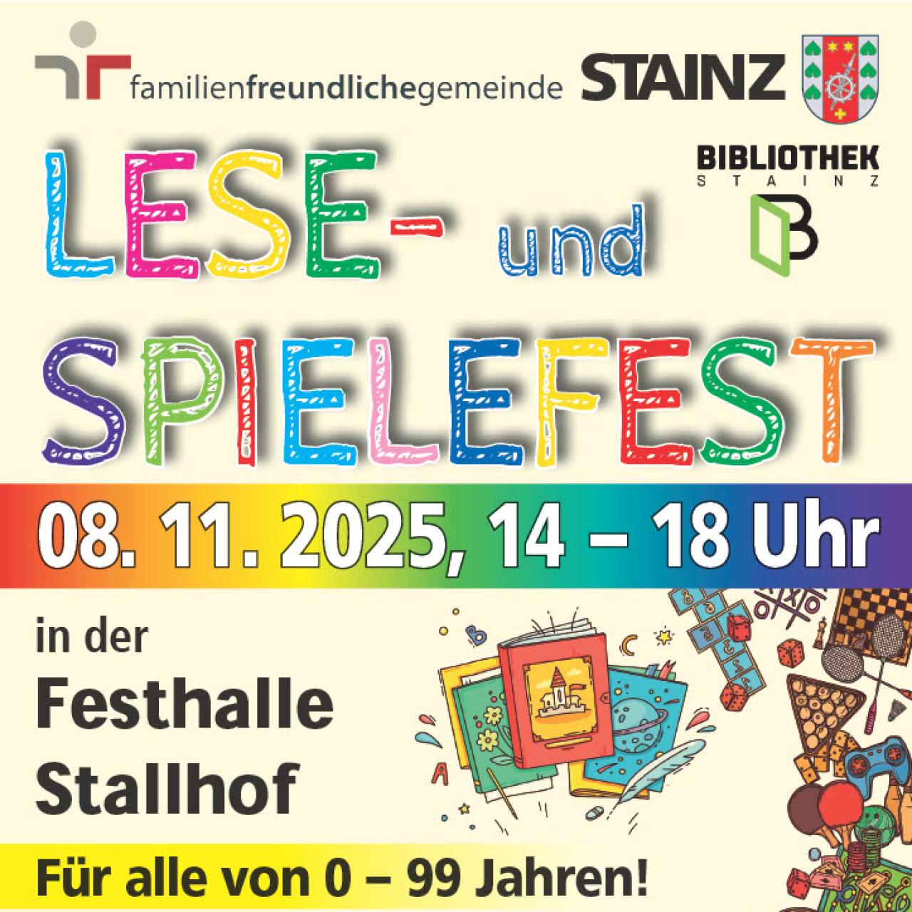 Einladung Lese- und Spielefest