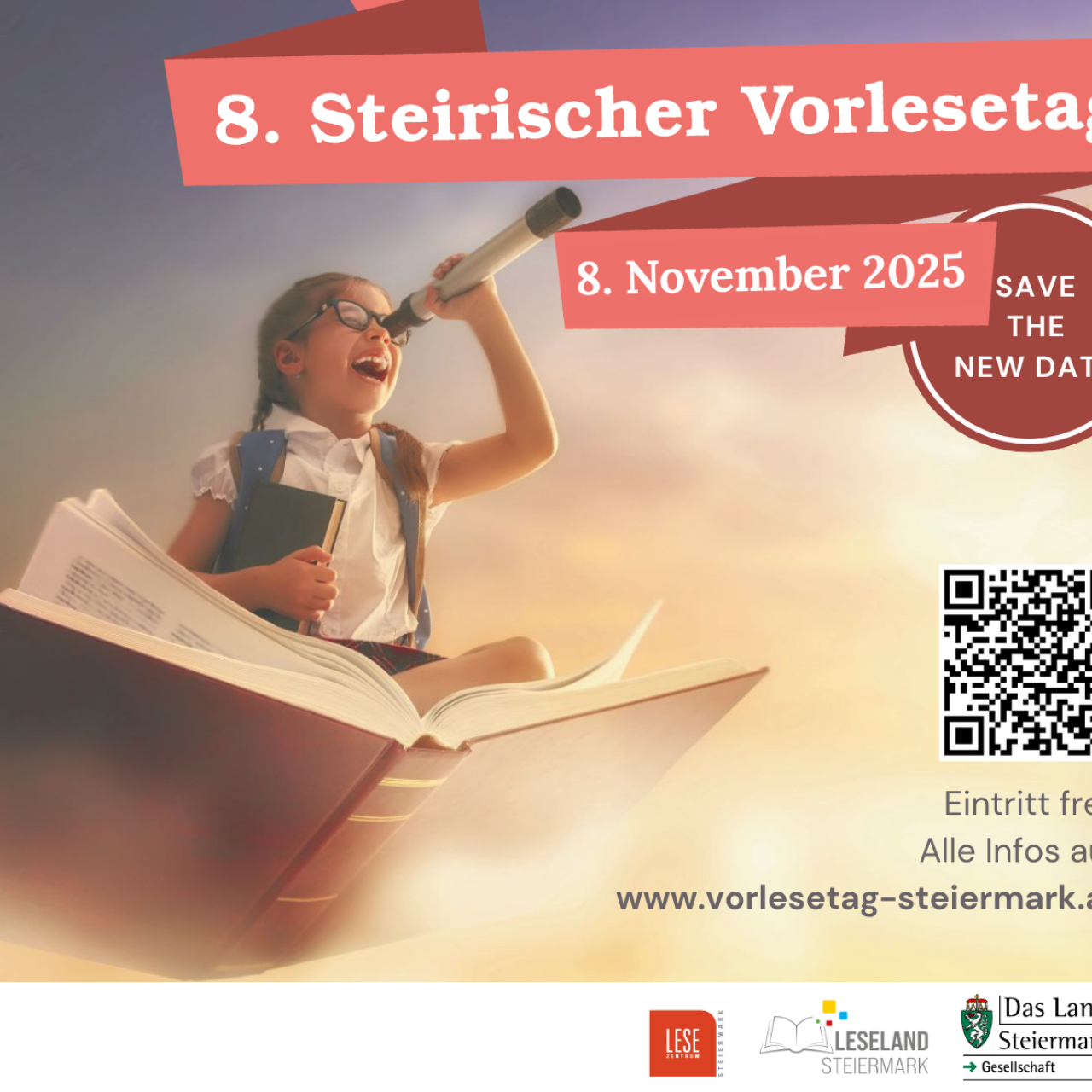 Einladung 8. Steirischer Vorlesetag