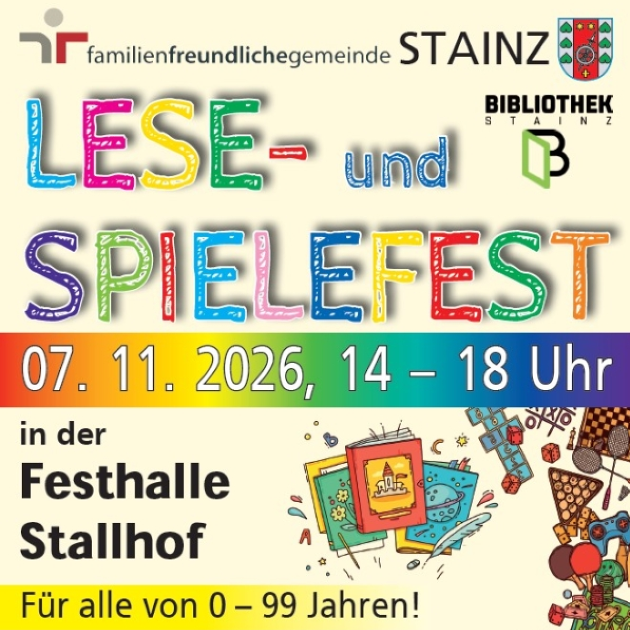 Lese- und Spielefest 2026